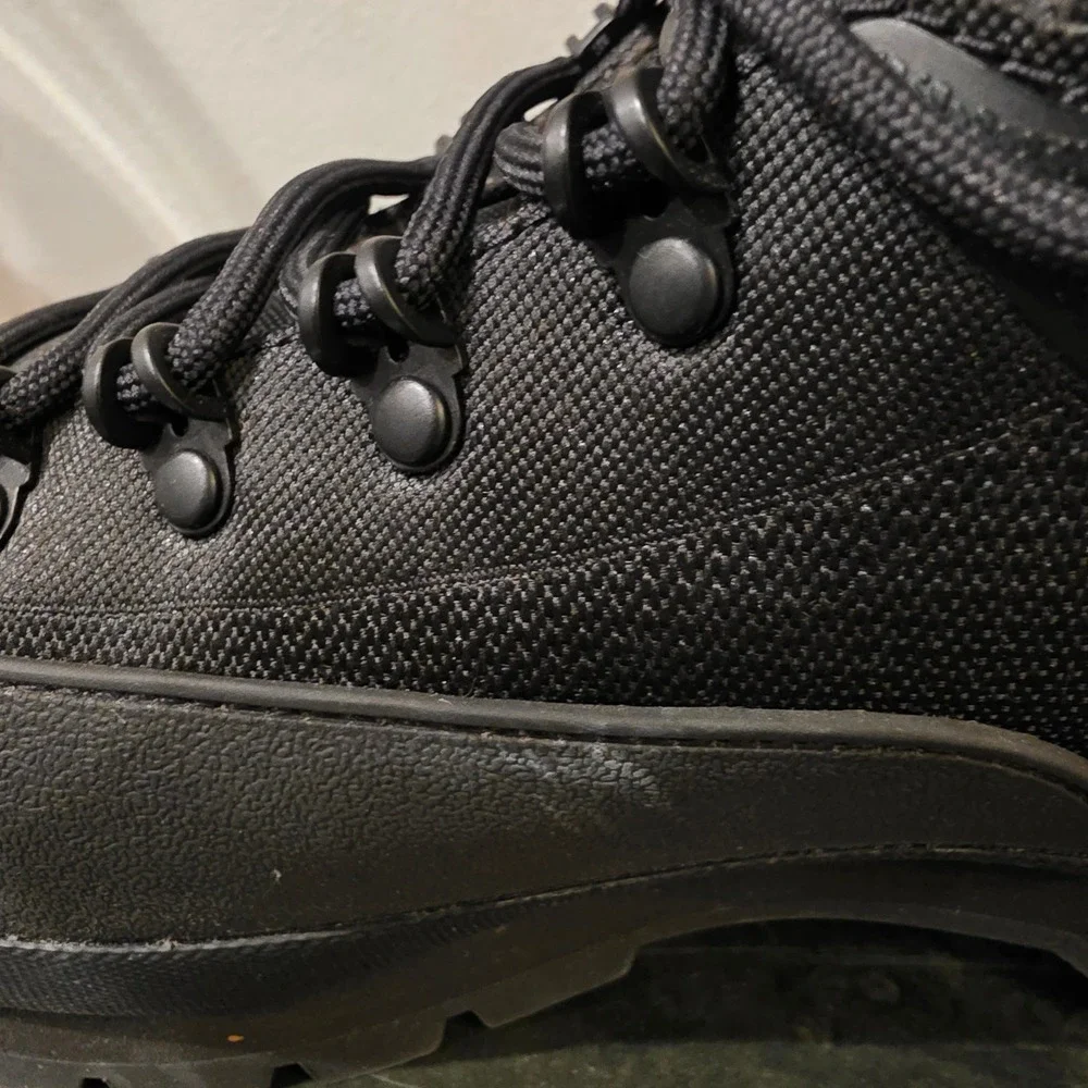 Timberland Mens Euro‎ Hiker Shell Toe Boots Black Waterproof A631F 10